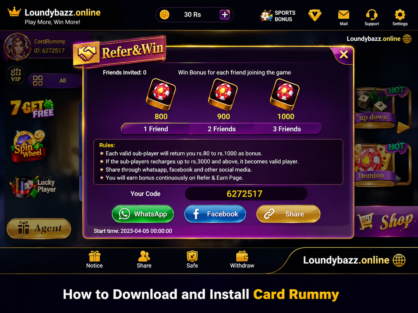 Referral Bonus